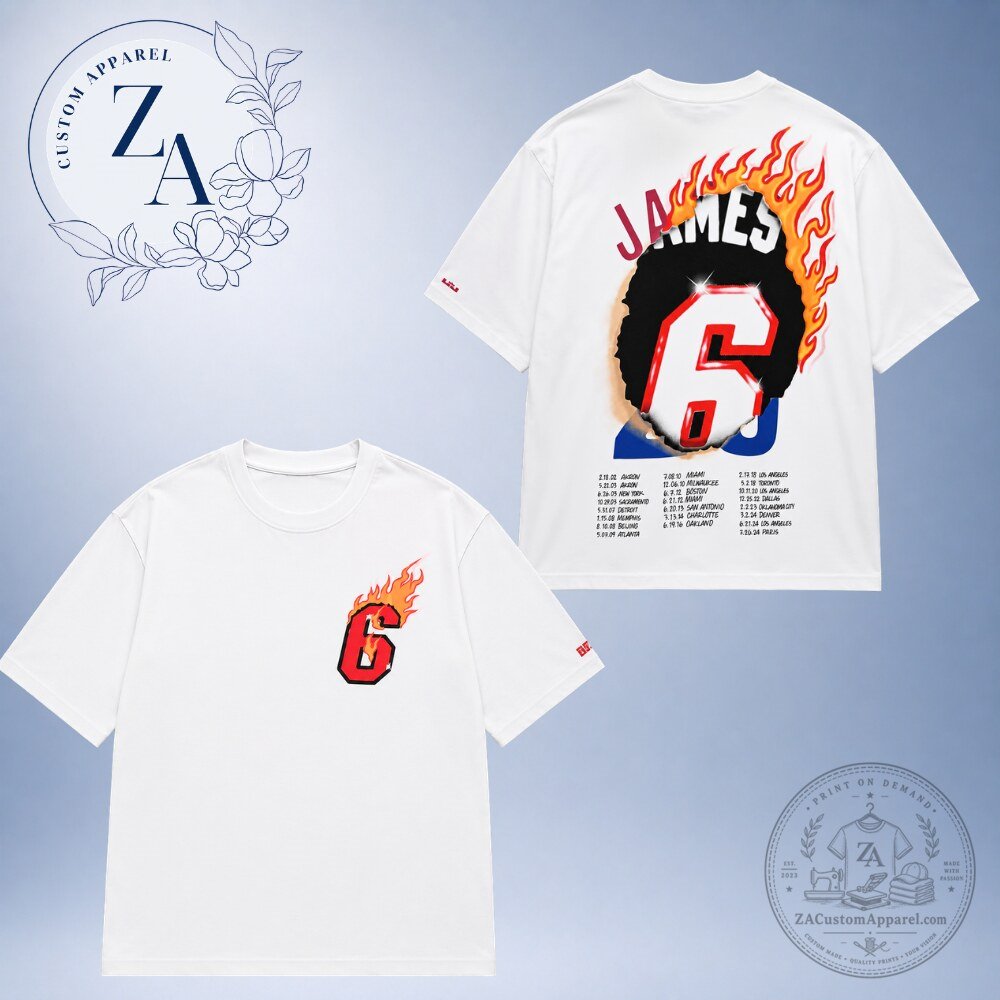 Lebron Good Intentions Shirt LeBron James Basketball T Shirt LeBron James Good Intentions Basketball T-Shirt – image 2 of 3