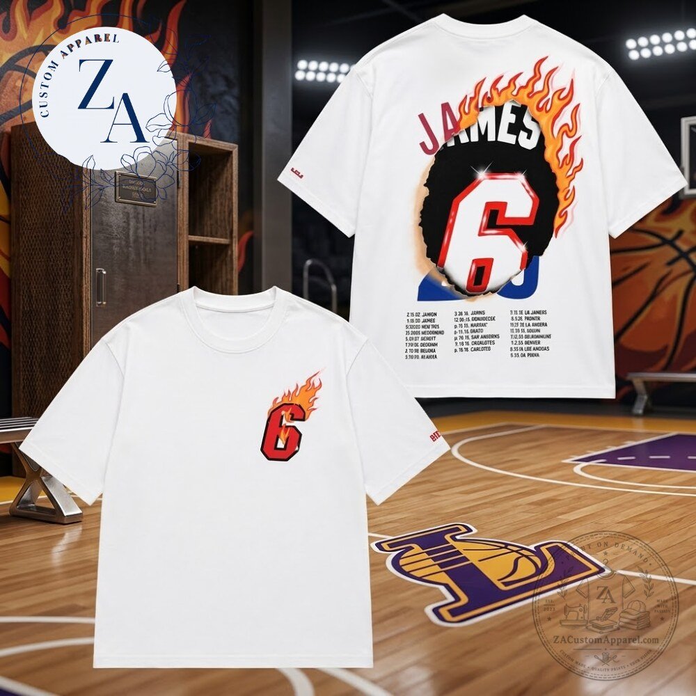 Lebron Good Intentions Shirt LeBron James Basketball T Shirt LeBron James Good Intentions Basketball T-Shirt – image 3 of 3