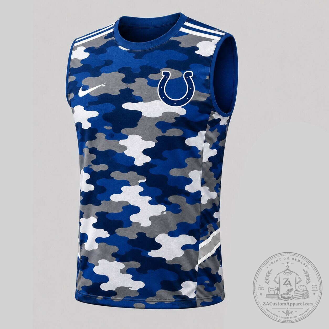 Indianapolis Colts National Football League Camouflage Tank Top and Shorts Set 4 Indianapolis Colts National Football League Camouflage Tank Top and Shorts Set