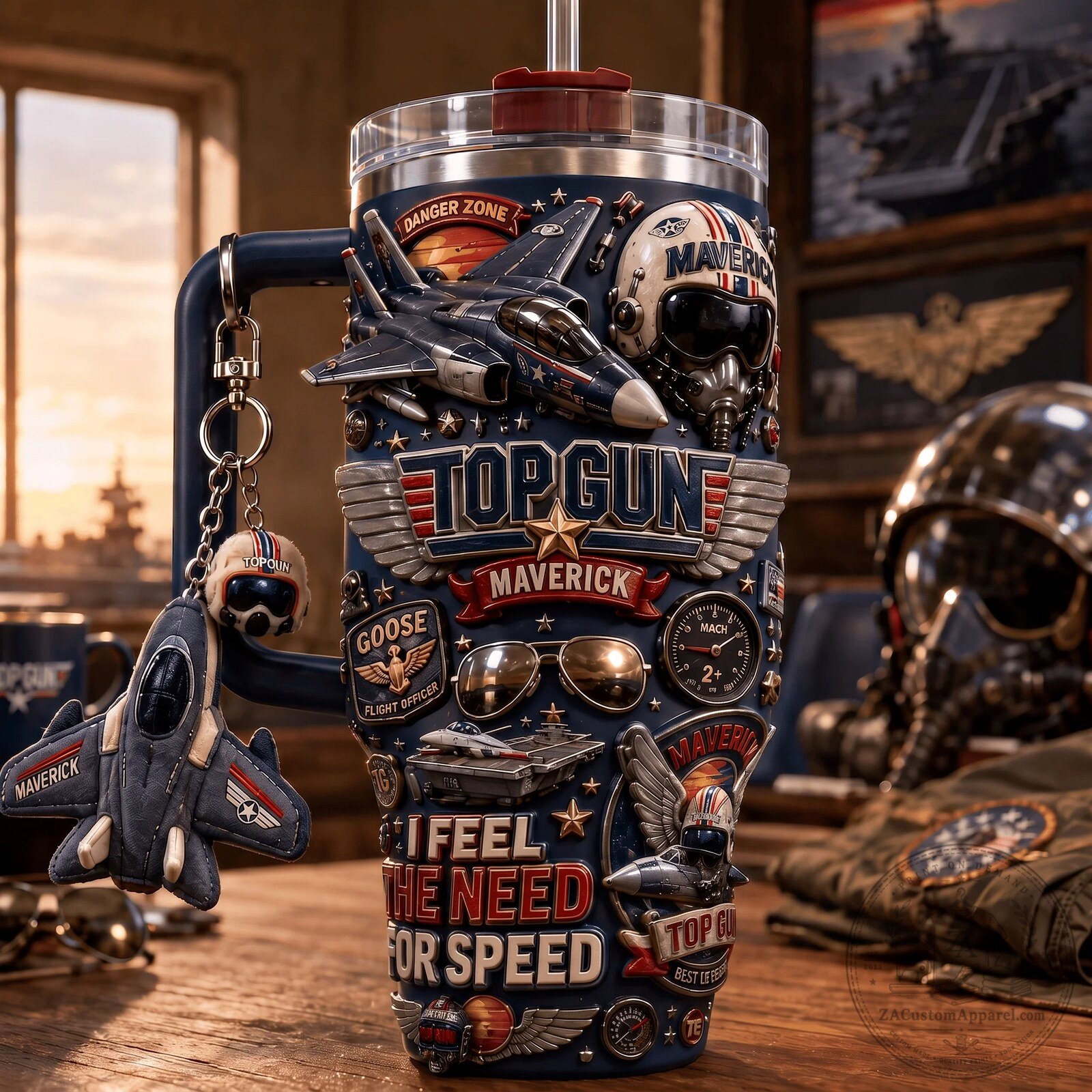 Top Gun Maverick I Feel The Need For Speed Stainless Steel Tumbler