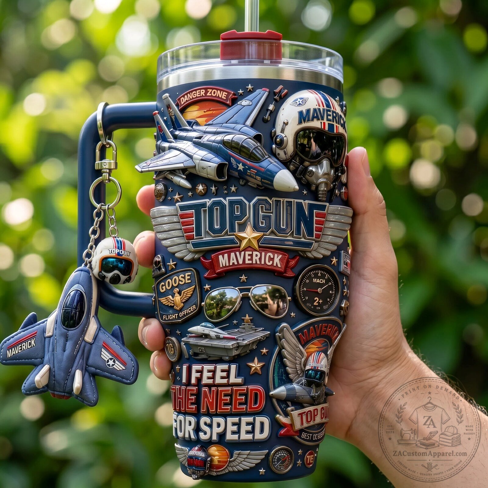 Top Gun Maverick I Feel The Need For Speed Stainless Steel Tumbler 5 Top Gun Maverick I Feel The Need For Speed Stainless Steel Tumbler