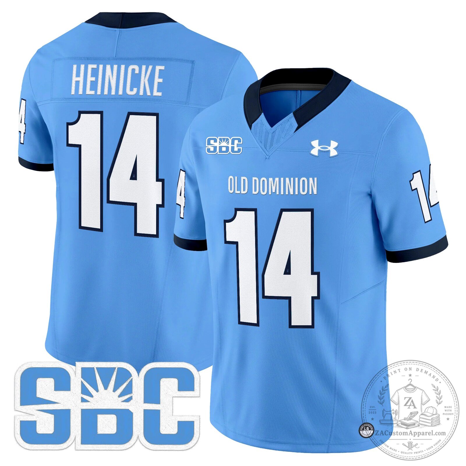 Old Dominion Monarchs Potter Number 2 Football Jersey 62 Old Dominion Monarchs Potter Number 2 Football Jersey
