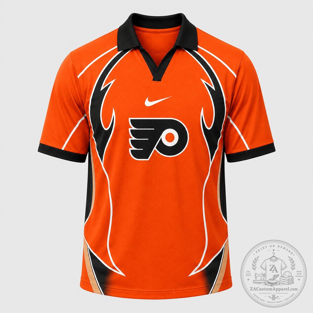 Philadelphia Flyers National Hockey League Dynamic Curve Performance Polo Shirt