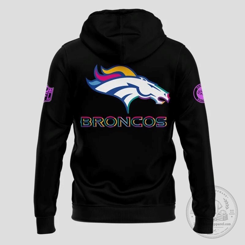 Denver Broncos Breast Cancer Awareness Month NFL Football Hoodie 6 Denver Broncos Breast Cancer Awareness Month NFL Football Hoodie