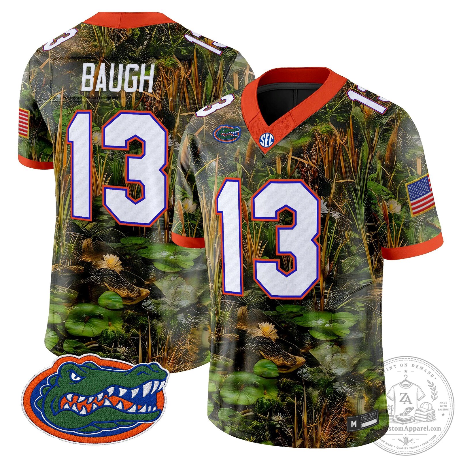 Florida Gators Camouflage Edition Graham Number 5 American Football Jersey 11 Florida Gators Camouflage Edition Graham Number 5 American Football Jersey