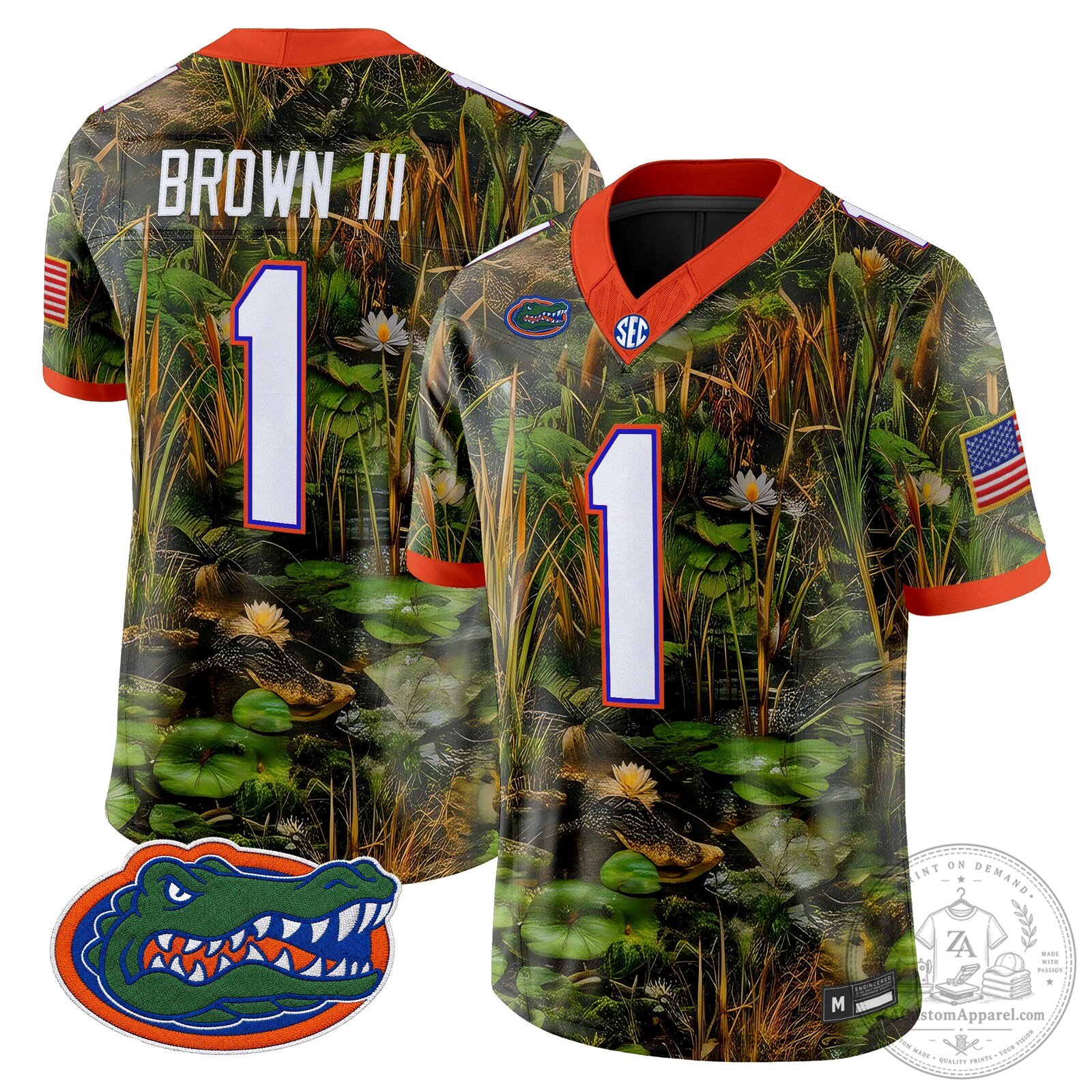 Florida Gators Camouflage Edition Graham Number 5 American Football Jersey 13 Florida Gators Camouflage Edition Graham Number 5 American Football Jersey