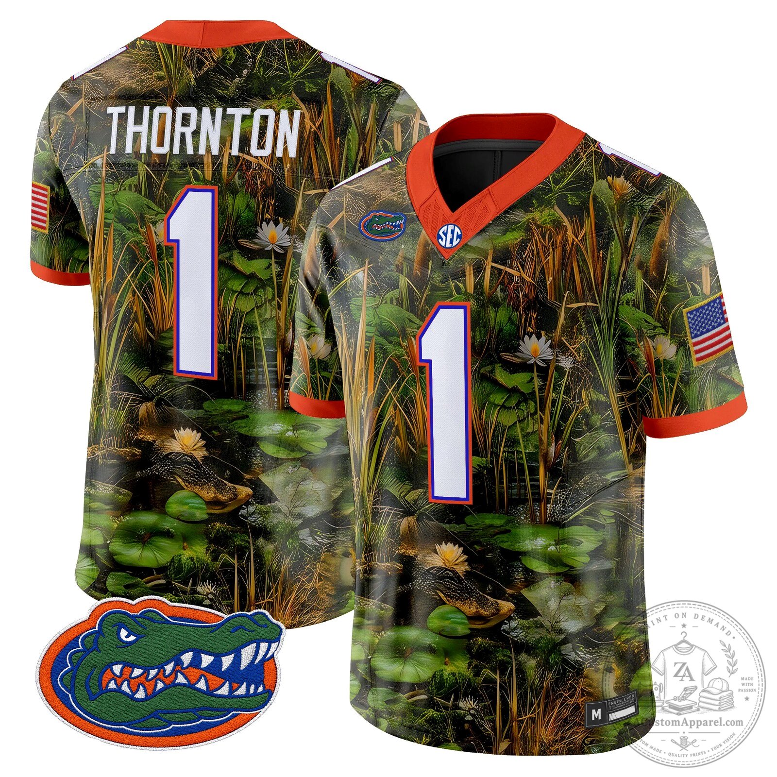 Florida Gators Camouflage Edition Graham Number 5 American Football Jersey 15 Florida Gators Camouflage Edition Graham Number 5 American Football Jersey