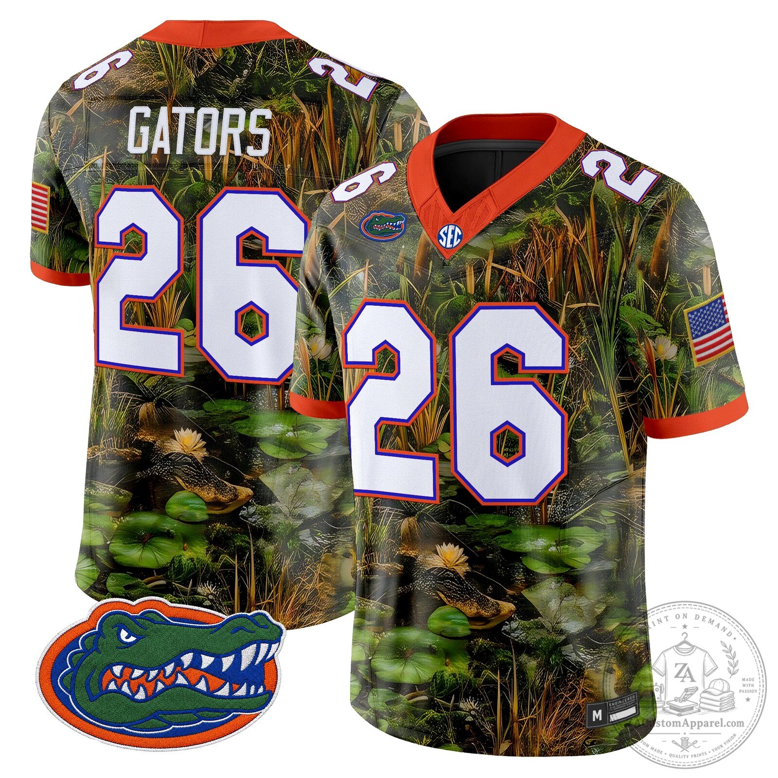 Florida Gators Camouflage Edition Graham Number 5 American Football Jersey 18 Florida Gators Camouflage Edition Graham Number 5 American Football Jersey