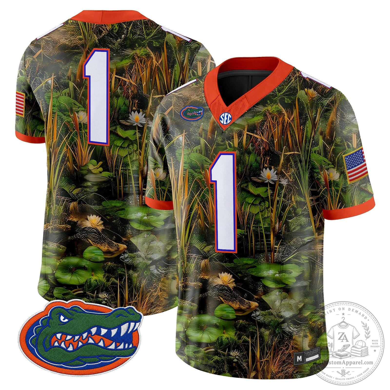 Florida Gators Camouflage Edition Graham Number 5 American Football Jersey 19 Florida Gators Camouflage Edition Graham Number 5 American Football Jersey