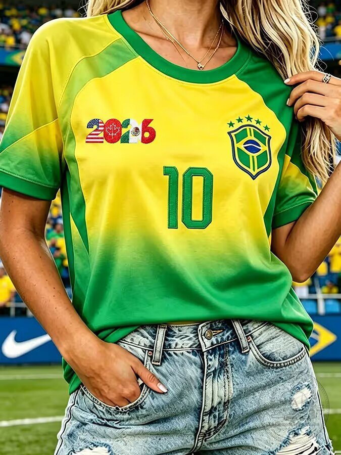 2026 World Cup Soccer Jersey of the Brazil National Football Team 3 2026 World Cup Soccer Jersey of the Brazil National Football Team