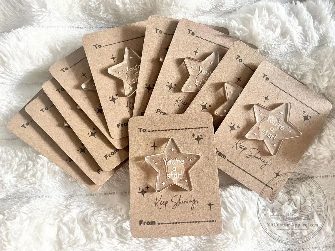 You're A Star Pocket Hug Gift Card For Students And Teachers
