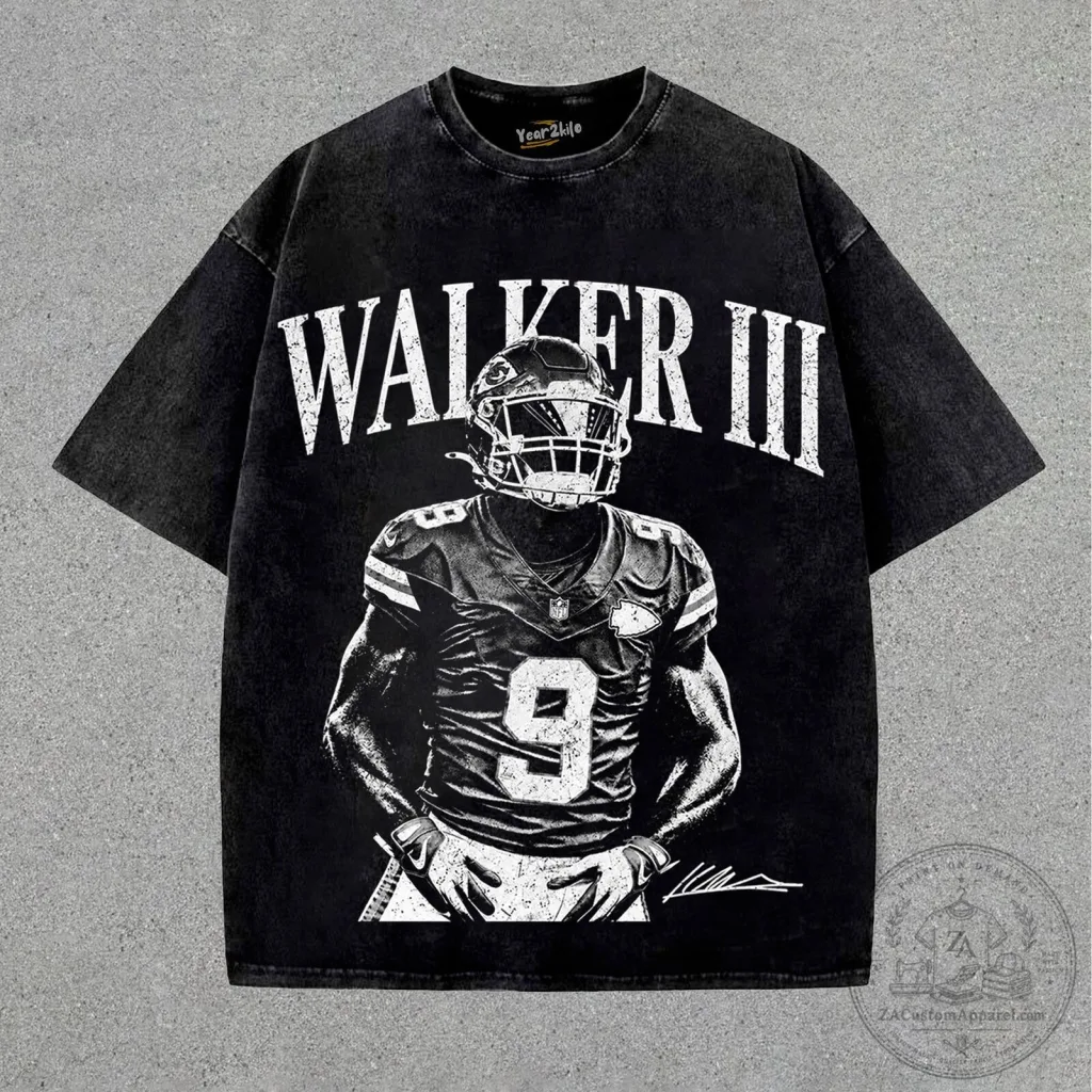 Kenneth Walker III Seattle Seahawks Football Graphic T-Shirt Kenneth Walker III Seattle Seahawks Football Graphic T-Shirt