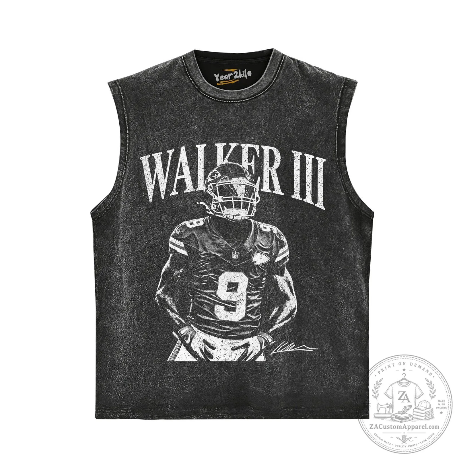 Kenneth Walker III Seattle Seahawks Football Graphic T-Shirt 11 Kenneth Walker III Seattle Seahawks Football Graphic T-Shirt