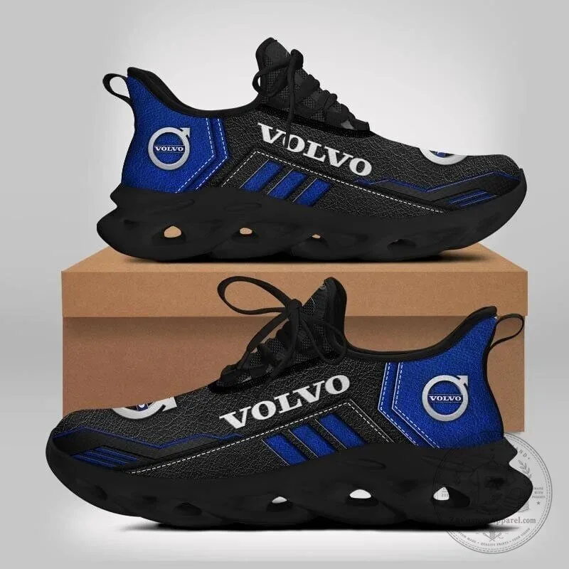 Volvo Blue Black Custom Logo Brand Car Lover Unisex Running Shoes 1 Volvo Blue Black Custom Logo Brand Car Lover Unisex Running Shoes