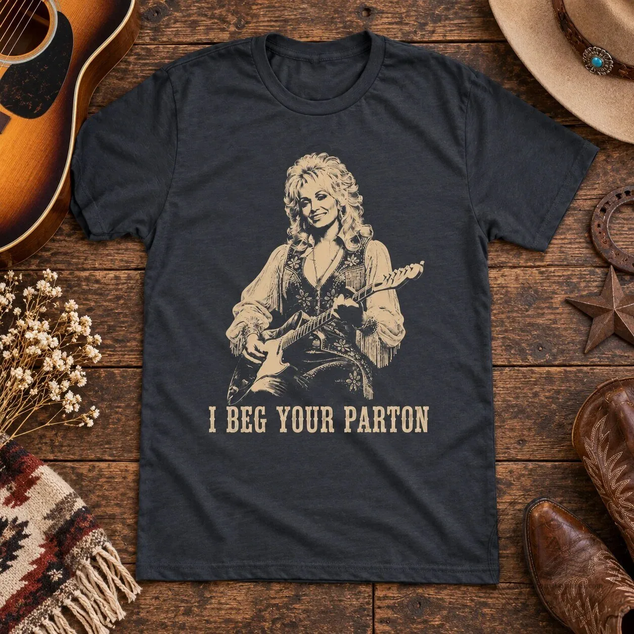 Country Music Dolly Parton I Beg Your Parton Vintage T-Shirt 4 Country Music Dolly Parton I Beg Your Parton Vintage T-Shirt