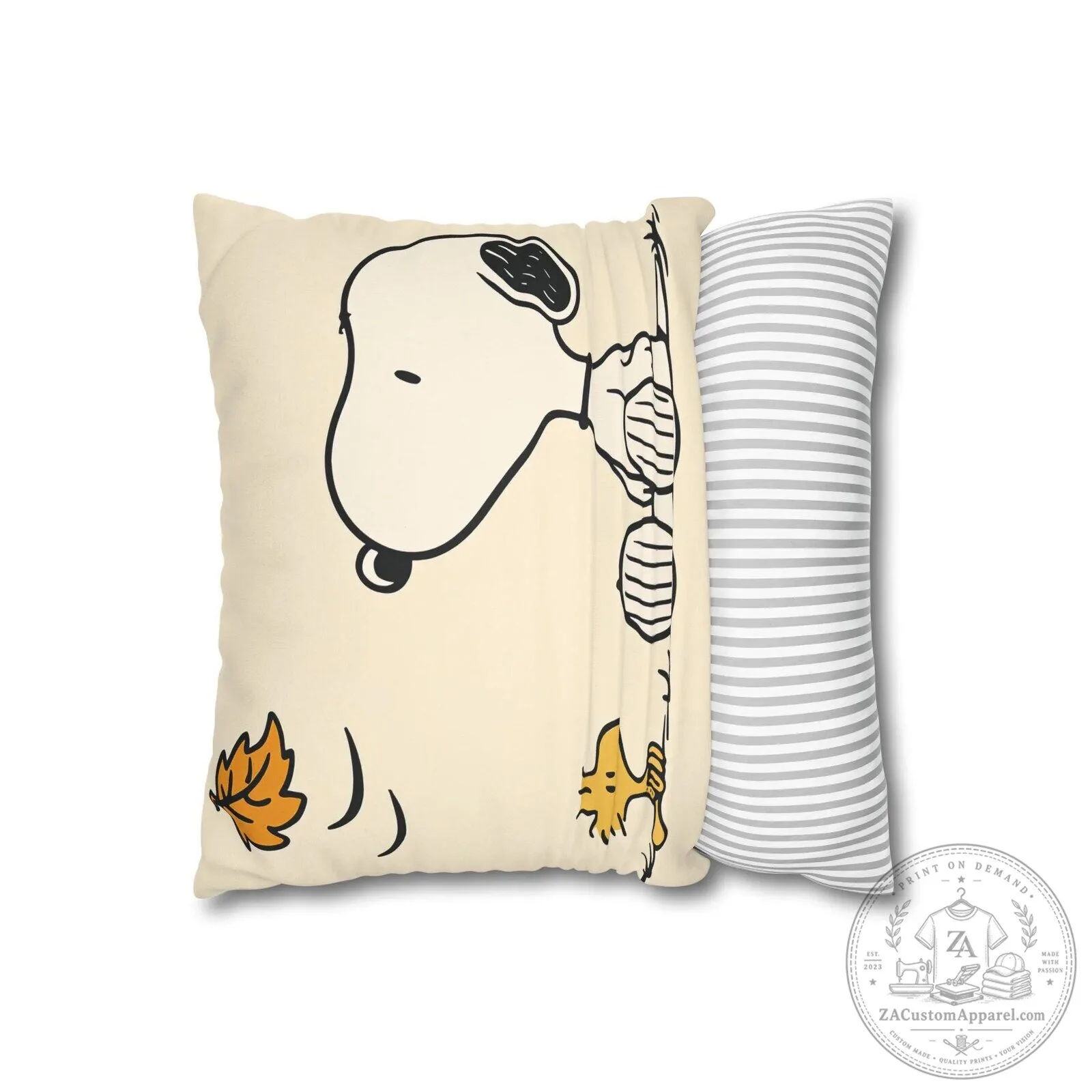 Snoopy and Woodstock Autumn Leaves Decorative Throw Pillow 7 Snoopy and Woodstock Autumn Leaves Decorative Throw Pillow