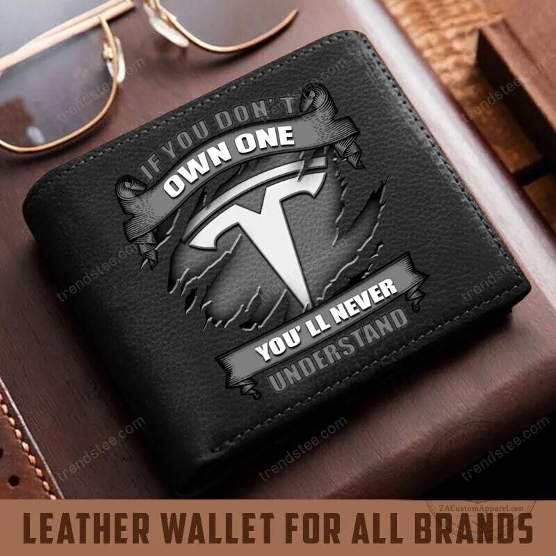 Tesla Car Owner If You Don't Own One You'll Never Understand Leather Wallet 11 tesla car owner if you don t own one you ll never understand leather wallet featured
