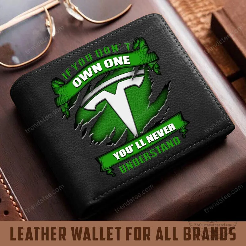 Tesla Car Owner If You Don't Own One You'll Never Understand Leather Wallet 14 tesla car owner if you don t own one you ll never understand leather wallet gallery 3