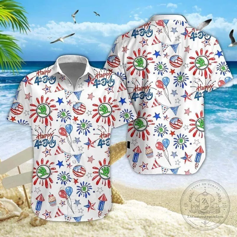 Skoda Happy 4th of July Independence Day Hawaiian Shirt