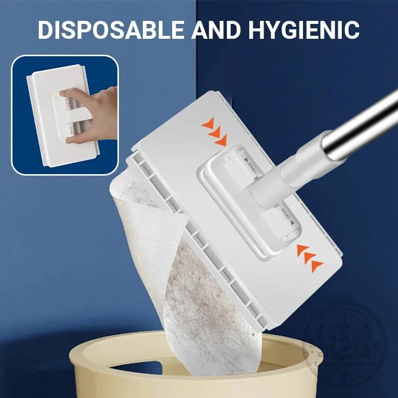 Lightweight Floor Dusting Mop with Reusable Cloths for Hardwood and Tile Floors 14 Lightweight Floor Dusting Mop with Reusable Cloths for Hardwood and Tile Floors