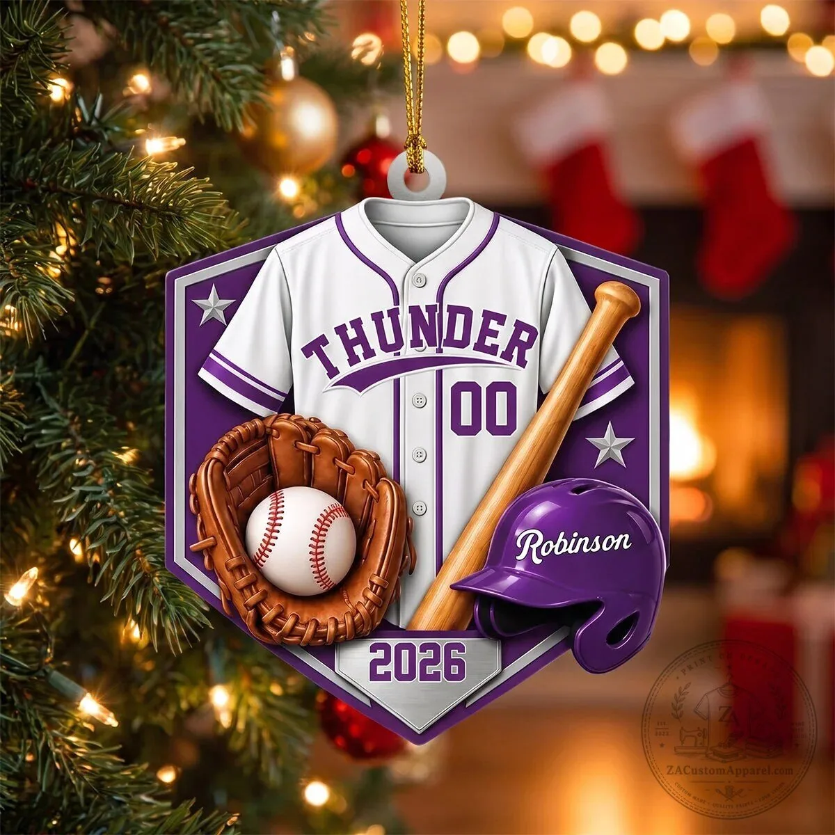 Personalized Baseball Player Jersey Bat Glove Helmet Acrylic Ornament 9 Personalized Baseball Player Jersey Bat Glove Helmet Acrylic Ornament