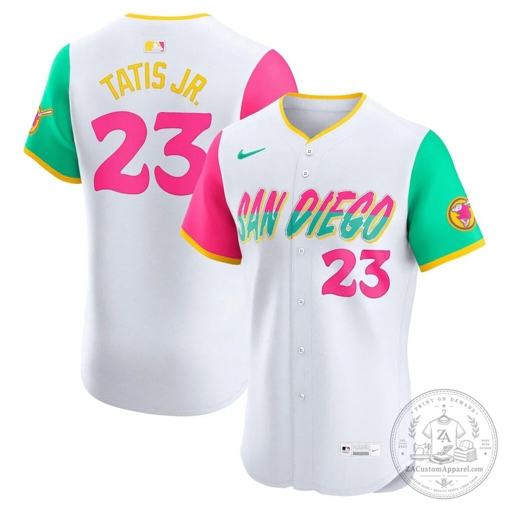 Fernando Tatis Jr. San Diego Padres White City Connect Baseball Jersey