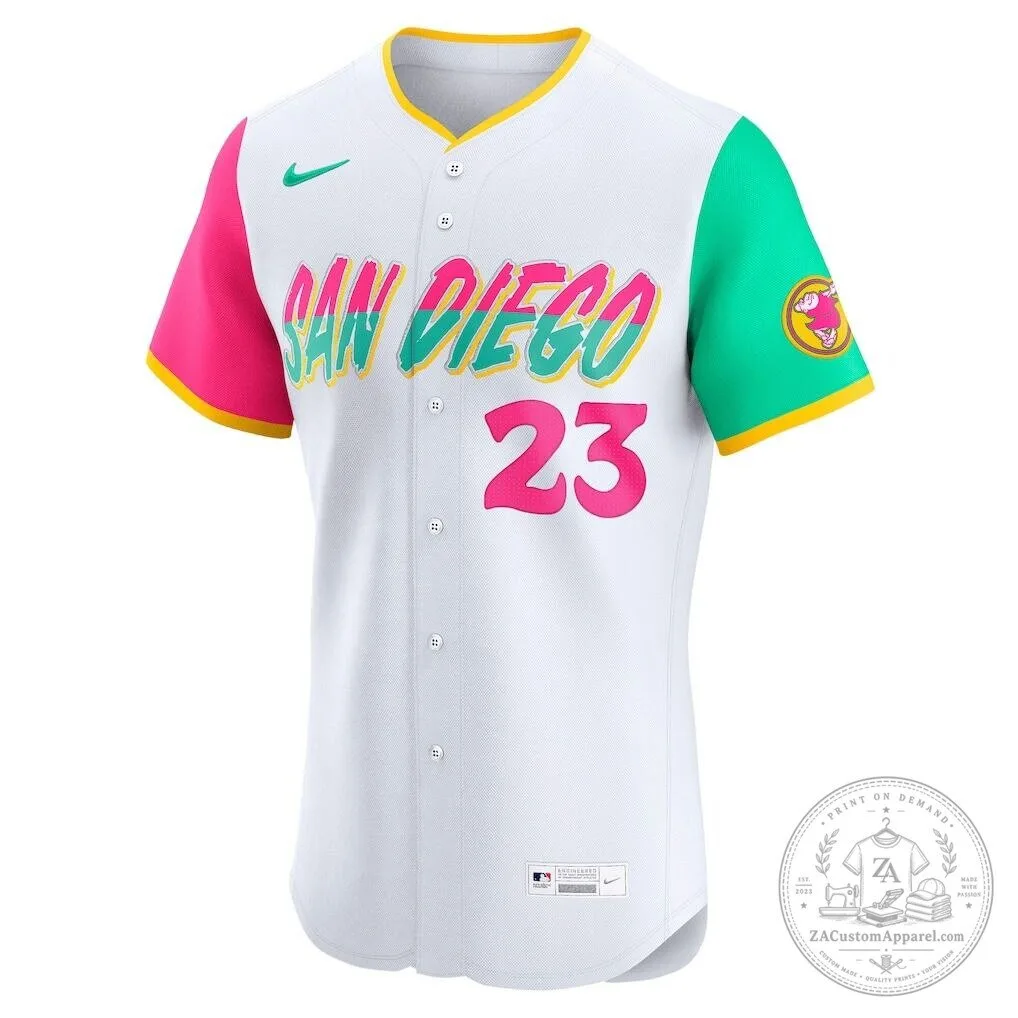 Fernando Tatis Jr. San Diego Padres White City Connect Baseball Jersey 4 Fernando Tatis Jr. San Diego Padres White City Connect Baseball Jersey
