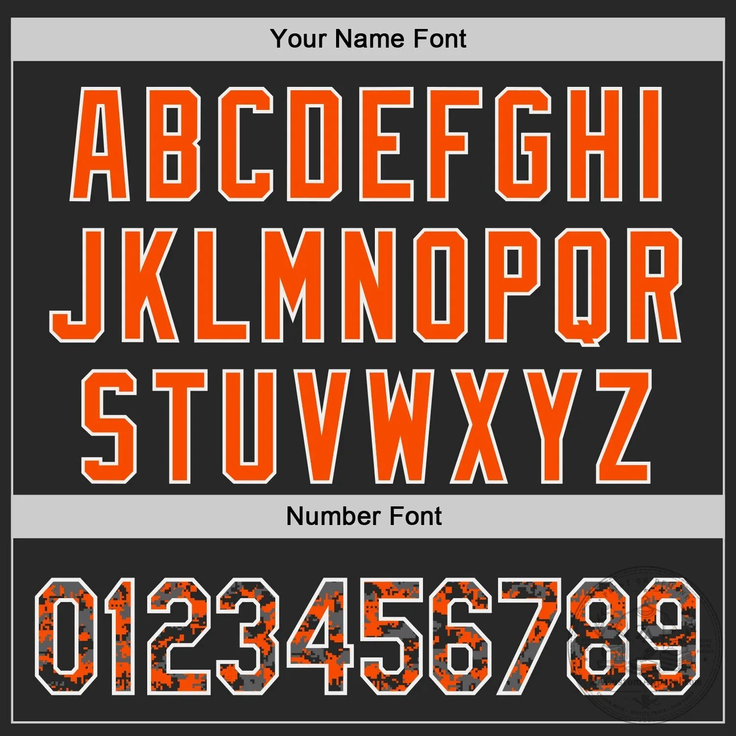Custom Black Orange White Digital Camouflage Two Tone Baseball Jersey 9 Custom Black Orange White Digital Camouflage Two Tone Baseball Jersey
