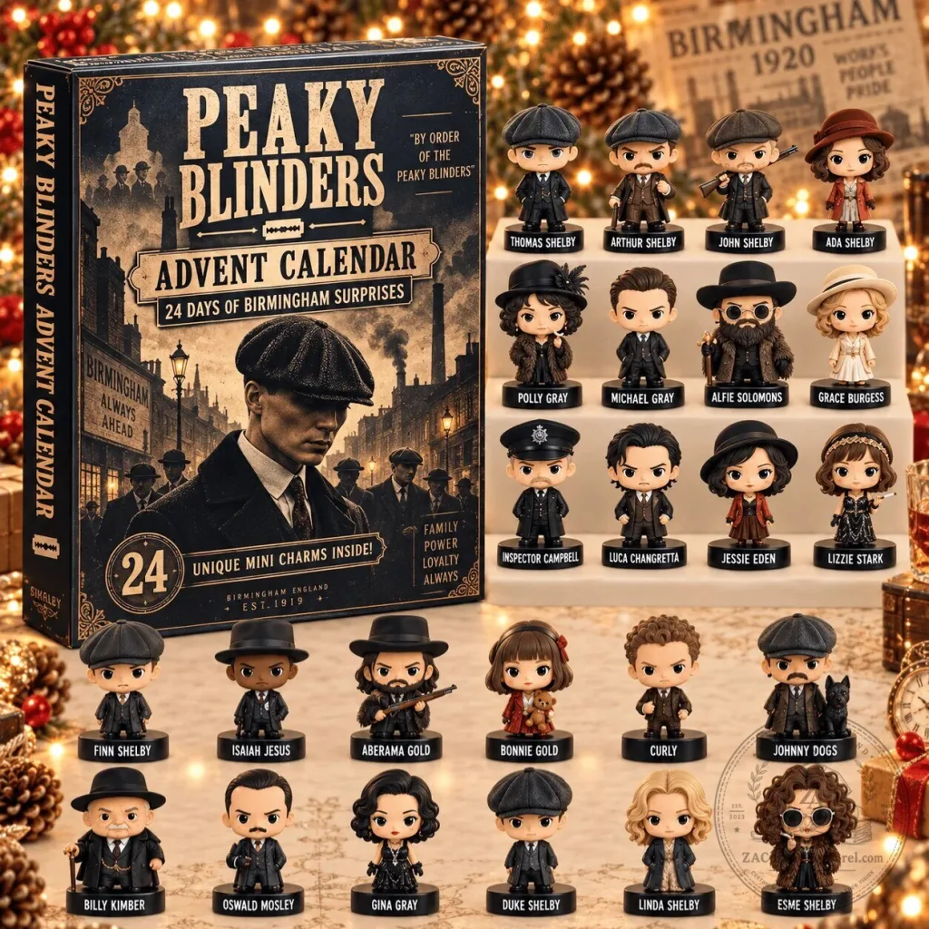 Peaky Blinders Advent Calendar 24 Days of Birmingham Surprises Figurine Set Peaky Blinders Advent Calendar 24 Days of Birmingham Surprises Figurine Set