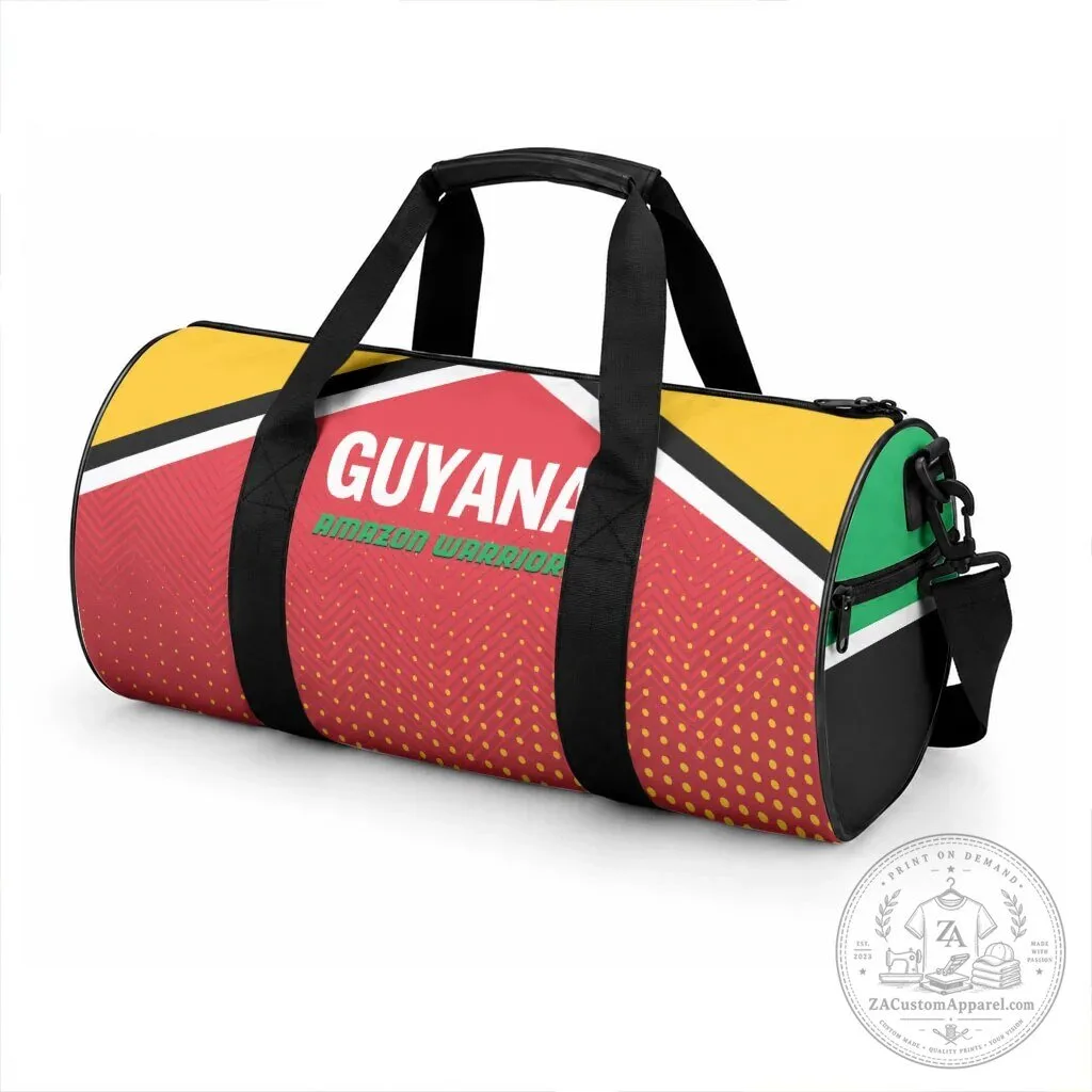 Guyana Amazon Warriors Cricket Team Duffle Bag 5 Guyana Amazon Warriors Cricket Team Duffle Bag