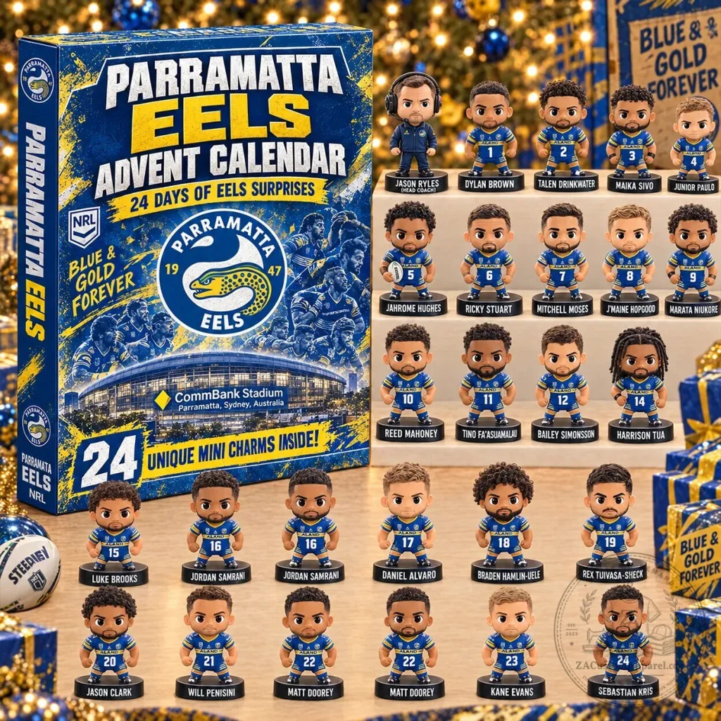 Parramatta Eels Rugby League Team 24 Days of Surprises Advent Calendar 39 Parramatta Eels Rugby League Team 24 Days of Surprises Advent Calendar