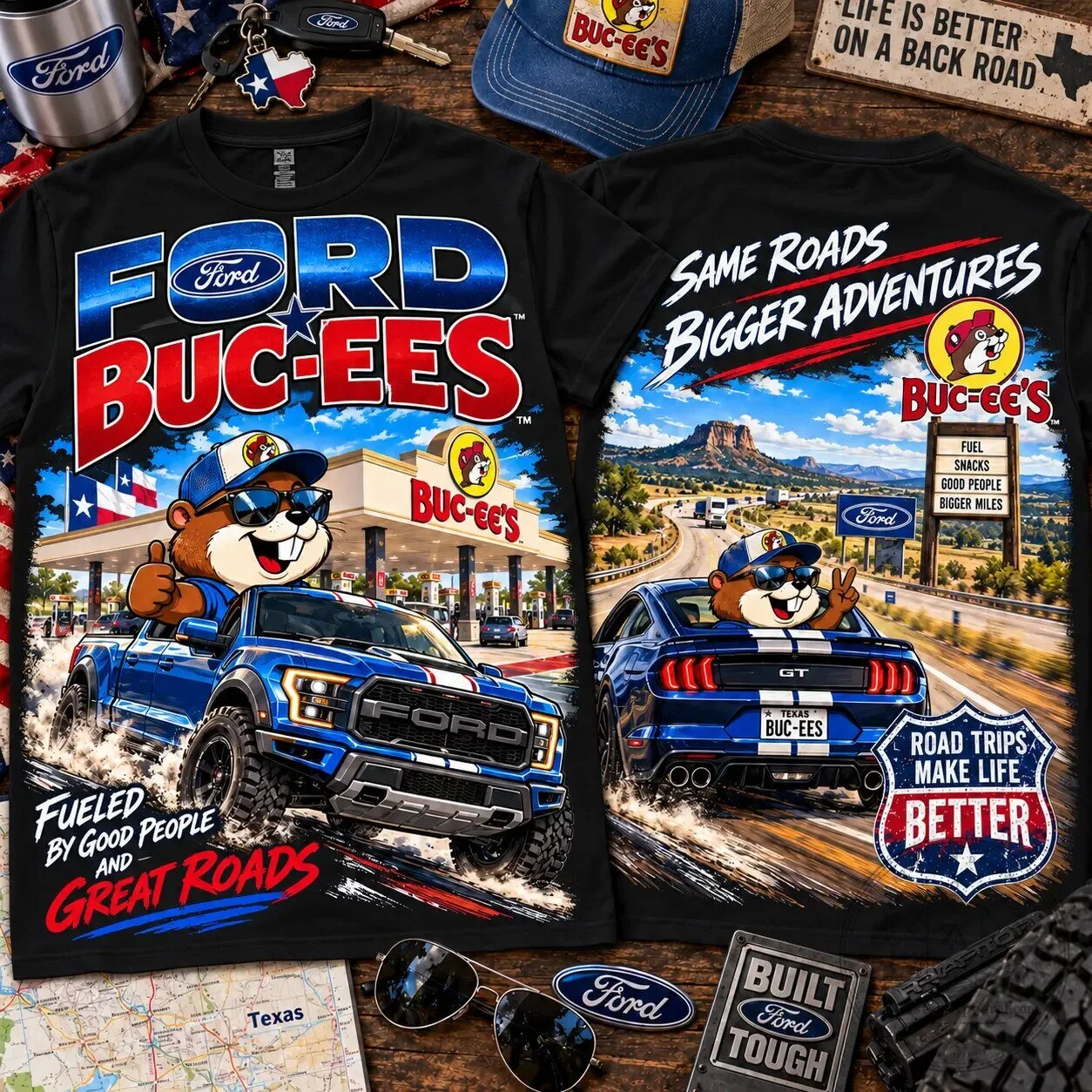 Buc-ee's Ford Road Trip Shirt for Adventure Fans 2 buc ee s ford road trip shirt for adventure fans featured