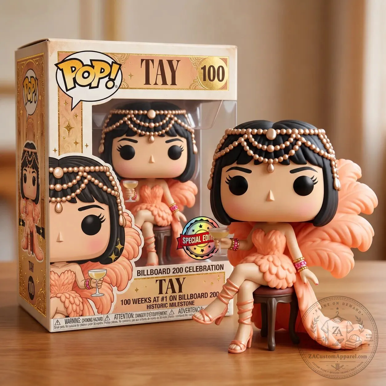 Taylor Swift Billboard 200 Celebration 100 Weeks #1 Funko Pop Figurine 1 Taylor Swift Billboard 200 Celebration 100 Weeks #1 Funko Pop Figurine