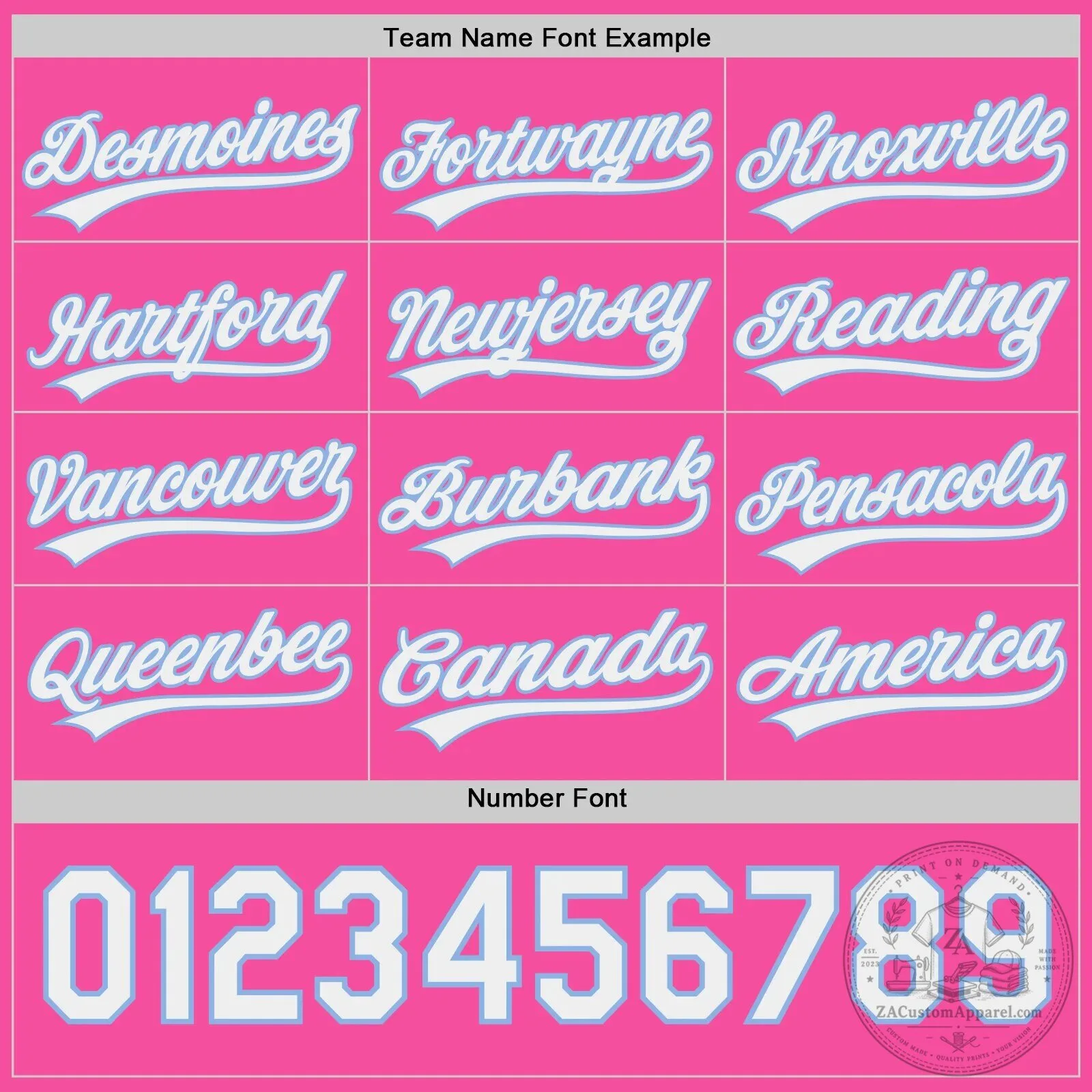 Custom Yourteams Pink Light Blue Reversible Baseball Jersey Shirt 12 Custom Yourteams Pink Light Blue Reversible Baseball Jersey Shirt
