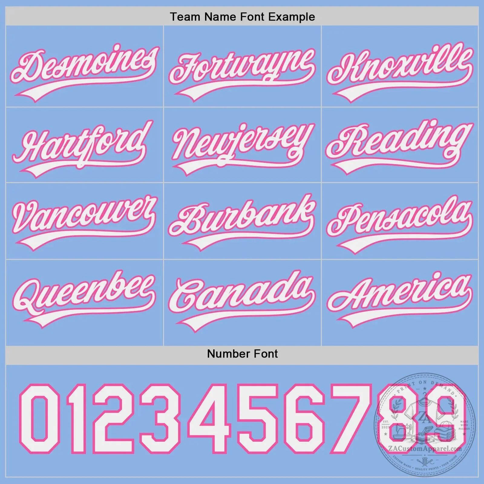 Custom Yourteams Pink Light Blue Reversible Baseball Jersey Shirt 13 Custom Yourteams Pink Light Blue Reversible Baseball Jersey Shirt