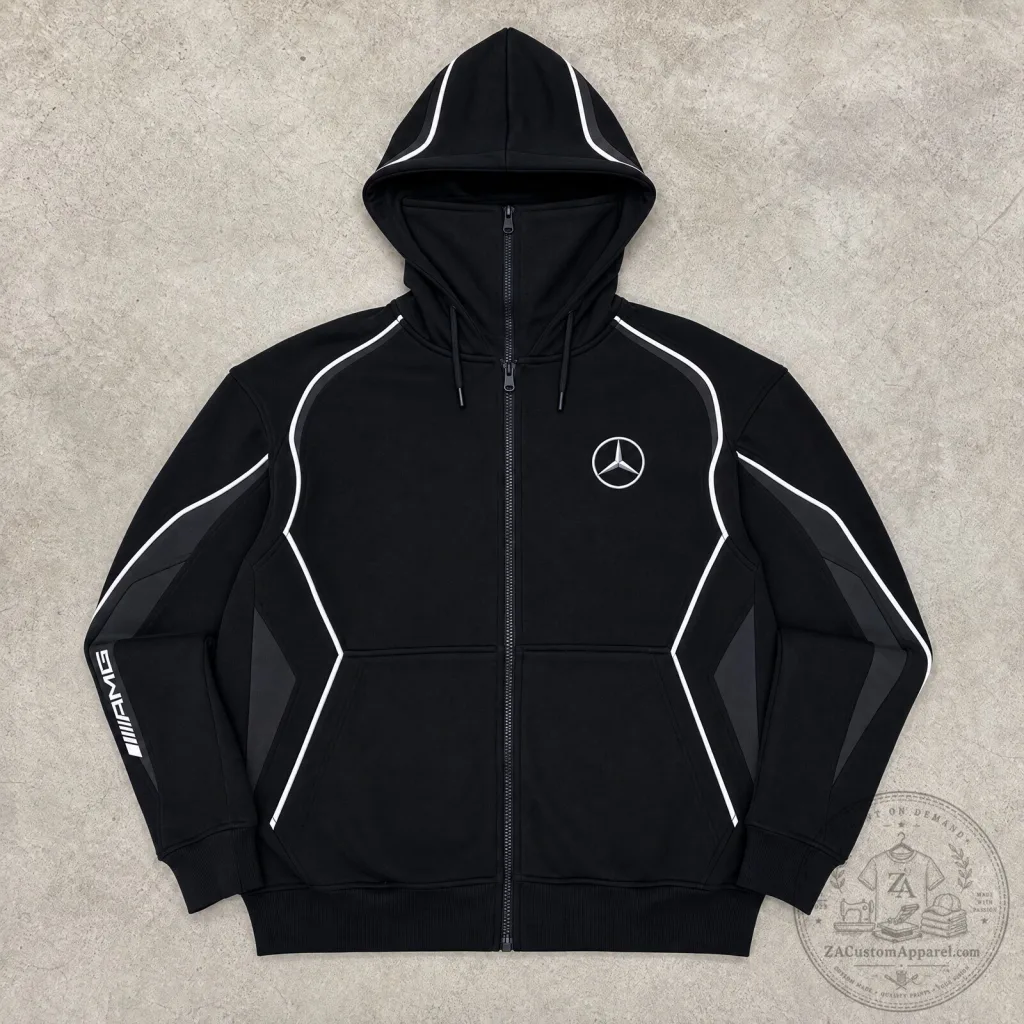 Mercedes-Benz AMG Petronas Formula One Team Full-Zip Hoodie Jacket Mercedes-Benz AMG Petronas Formula One Team Full-Zip Hoodie Jacket