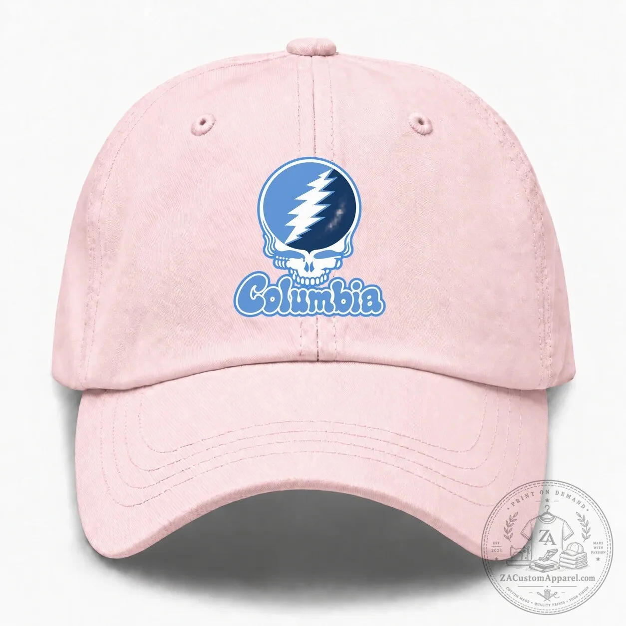 Grateful Dead Steal Your Face Columbia University Logo Dad Hat 7 Grateful Dead Steal Your Face Columbia University Logo Dad Hat