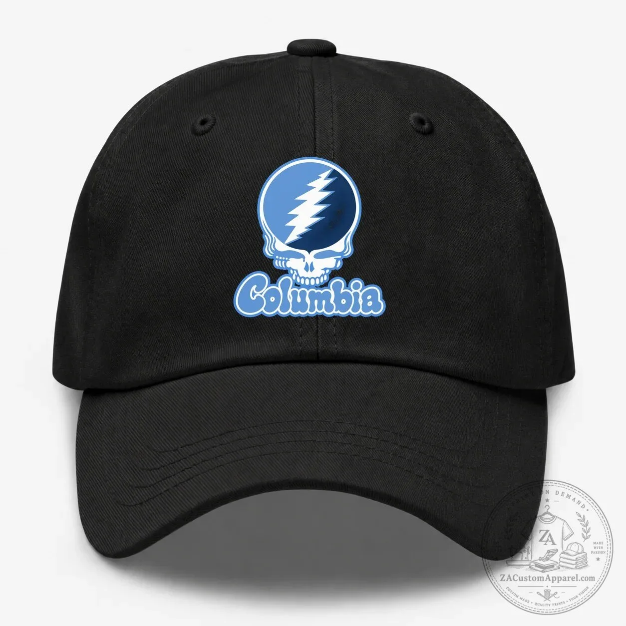 Grateful Dead Steal Your Face Columbia University Logo Dad Hat 8 Grateful Dead Steal Your Face Columbia University Logo Dad Hat